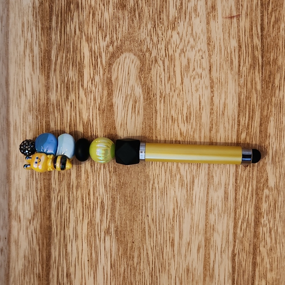 Beaded stylus/pen